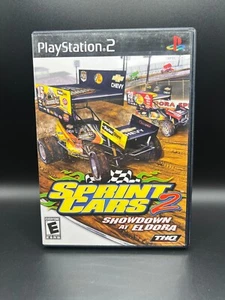 PlayStation 2 Sprint Cars 2 Showdown at Eldora Sony probado en caja original completo con manual - Imagen 1 de 3