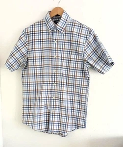 Lands End Men’s Traditional Fit Cotton No Iron Twill Shirt Size Small 14 - 14.5 - Picture 1 of 5