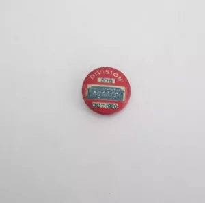 Ottobre 1920 DIPENDENTI FERROVIARI STRADALI ED ELETTRICI Union Pin, Schenectady, NY - Foto 1 di 2