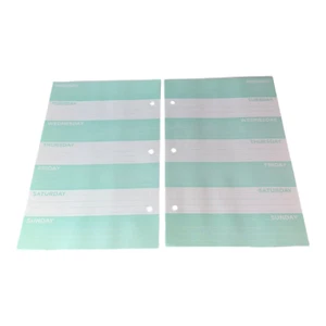 Target 78 Weekly Mini 3 Ring Binder Planner Refills - Picture 1 of 3
