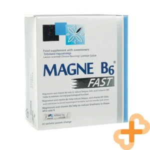 Sanofi MAGNE B6 Rapide Magnésium Et Vitamine b6 Nourriture Supplément 20 Sachets - Picture 1 of 24
