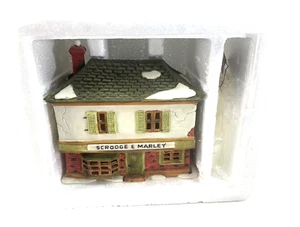 Dept 56 Scrooge & Marley Building (non un set, edificio singolo) in scatola originale - Foto 1 di 3