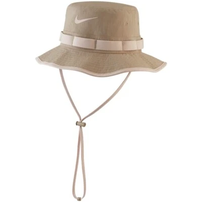 $34 Nike Air Sportswear BOONIE Bucket Hat Khaki sz S/M Unisex - Image 1 of 4