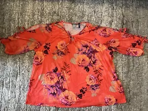 Catherines Top Women's 3XWP NWT Petite - Picture 1 of 7