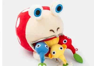 PIKMIN Red Bulborb Plush Purse Keychain & Cpl. Mascot Set of 9 Nintendo Tokyo - Picture 1 of 20