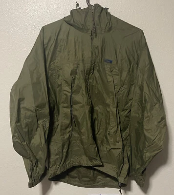 Men’s Windbreaker Red Lodge Green Jacket Size Medium Coat.  J131 - Image 1 of 4