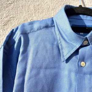 NEW WITH TAGS-Mens BROOKS Shirt Dark Blue/Navy-Long Sleeve,Logo,Collar-SZ.3 (XL) - Picture 1 of 20