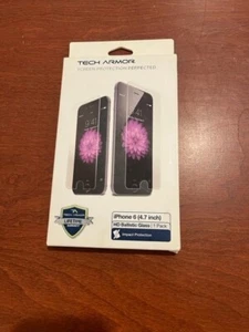Tech Armor iPhone 6 HD Ballistic Glass Screen Protector - Picture 1 of 2