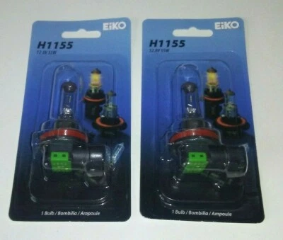 ((2)) Lâmpada genuína EIKO H1155 12.8V 55W ***FRETE GRÁTIS RÁPIDO*** - Imagem 1 de 2