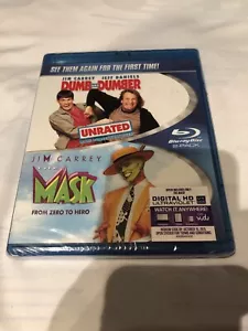 DUMB AND DUMBER & THE MASK (BLU-RAY) Brand New Sealed! - Imagen 1 de 2