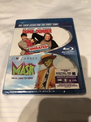DUMB AND DUMBER & THE MASK (BLU-RAY) Brand New Sealed! - Image 1 of 2
