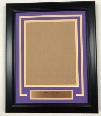 KIT DE MARCO ENMARCADO DE LOS VIKINGOS DE MINNESOTA DE JOHN RANDLE 4 TU FOTO VERTICAL 8X10  Foto 1 de 2