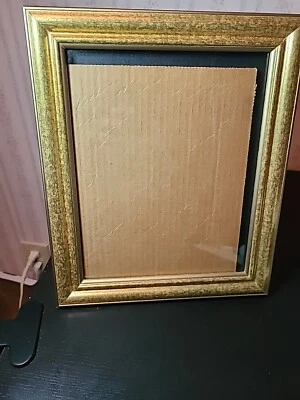 Marco de fotos de madera dorada de la dinastía de Boston 8x10 nuevo en caja 269080 Foto 1 de 4