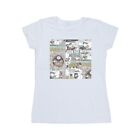 Disney Womens/ladies Chip �'n Dale Comic Cotton T-shirt (bi51376)