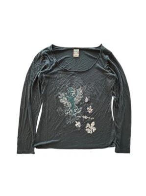 Camisa Tejedora Niña Estilo Y2K Manga Larga Estampado Gráfico Foto 1 de 4