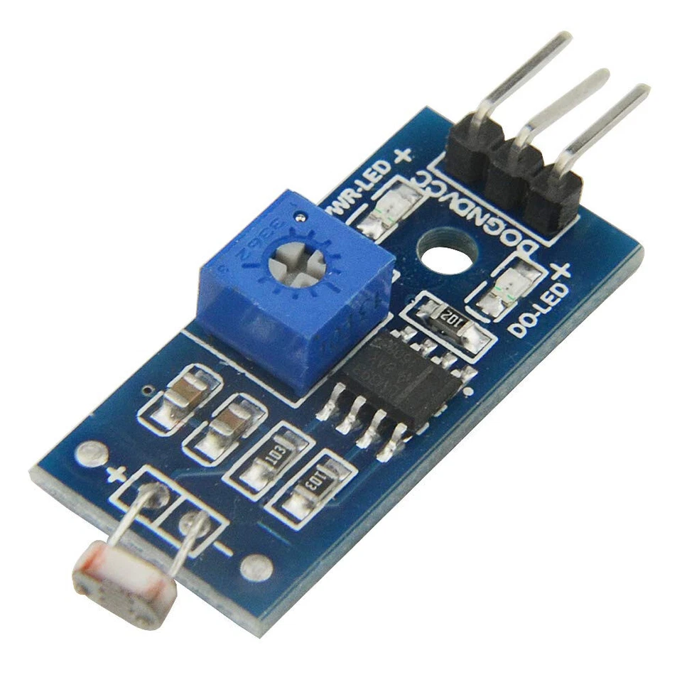Photosensitive Resistance Sensor Module with LM393 comparator for Arduino 3 pin - Image 1 of 4