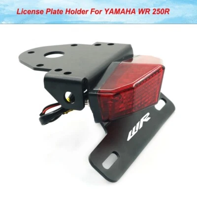 Fit For YAMAHA WR 250R WR250R 2008-2020 Tail Light License Plate Holder Fender - Image 1 of 4