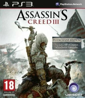 Assassins Creed III (Sony PlayStation 3 2012) New Video Game Quality Guaranteed - Image 1 of 4