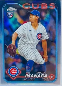 2024 Topps Chrome Shota Imanaga RC Refractor 121 - Foto 1 di 2