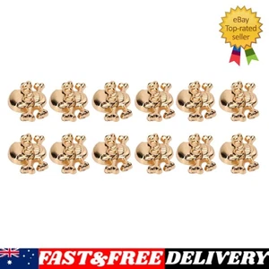 50 Sets Gold Skull Rivets - Gothic DIY Accessory for Shoes & Belts - Picture 1 of 11