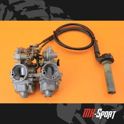 84 XR500R XR500 1984 OEM Keihin PD carburador carburador combustible acelerador conjunto Foto 1 de 4