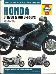 HONDA VFR750,VFR700,VFR750F,VFR700F V-FOUR HAYNES MANUAL 1986-1997 "HARDBACK" - Picture 1 of 1