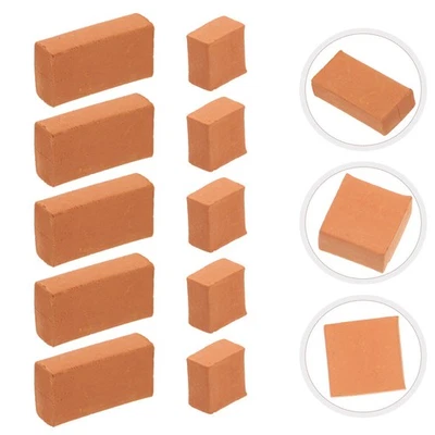  200 Pcs Mikrolandschaftsziegel Miniaturdesign -ziegel Modellbau Mauersteine - Bild 1 von 4