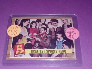 1962 Topps Babe Ruth Special Greatest Sports Hero #143 - Bild 1 von 2