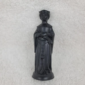 Schachfigur Lowe 1959 Queen schwarz 3,5" Vintage ANRI Top Zustand wurde gereinigt - Bild 1 von 24