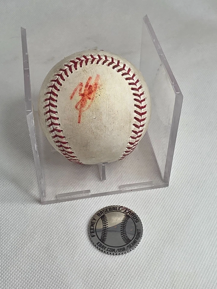 ZAVIER WARREN Autographed Signed Baseball ROMLB Milwaukee Brewers - Image 1 of 1