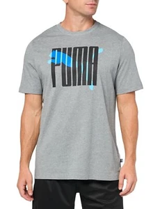Puma Herren Interlock T-Shirt schwarz Freizeitshirt - Bild 1 von 3