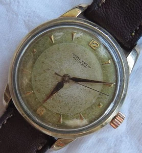 Ulysse Nardin Automatic mens wristwatch gold filled case 35,5 mm. in diameter - Picture 1 of 10