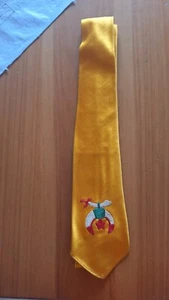 Gelbe Krawatte Freimaurer - Bild 1 von 3