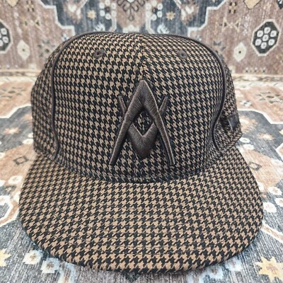 Volkl 帽子 7 码全印花休闲标志刺绣滑雪滑雪男式棕色帽子 — 第 1/4 张图片