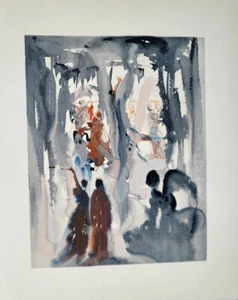 Salvador Dali Göttliche Komödie "Paradies 13" Deluxe ed. Original Holzschnitt 1960 - Bild 1 von 4