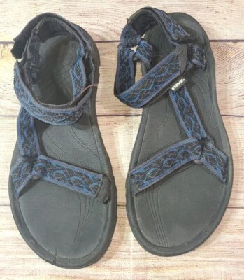 TEVA Men's Hurricane XLT Sandals Size 10 Blue Black Outdoor Casual Sport Hiking - Image 1 of 4