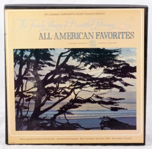 All American Favorites 3 Lp Box Set Family Library of Beautiful Listening V20 - Picture 1 of 4