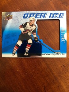 19-20 UD Allure Hockey Die Cut Open Ice OI-CK Clayton Keller