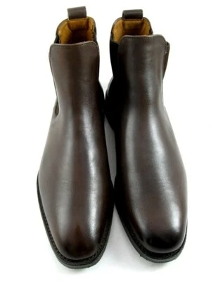 NEW Allen Edmonds "LIVERPOOL" Leather Chelsea Boots 9.5(L)&9(R) D Espresso (573N - Image 1 of 4