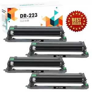 4 PACK DR-223CL Drum Unit Compatible with TN227 HL-L3230CDW MFC L3770CDW Printer - Picture 1 of 10