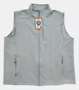 $80 NWT 32 Degree Heat Stretch Full Zip Pocket Tech Jacket Classic Vest Coat XXL - Picture 1 of 13