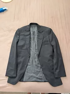 HUGO Boss Jacket Mens Size 38 R Grey Super 100 Gilbert 2 Formal Sports Coat - Picture 1 of 10