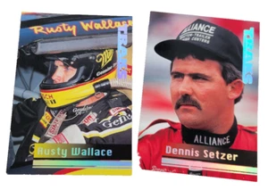 Two Traks 1995 Race Cards 11 and 13 - Picture 1 of 2
