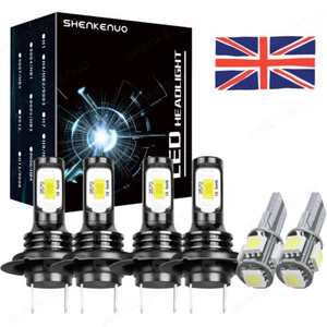 For Mercedes W177 2018-2024 High/Low Beam H7 H7 LED Headlight Bulbs Xenon White - Picture 1 of 11