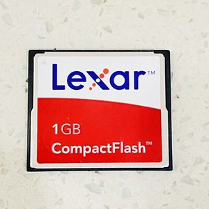 Lexar 1GB CF Compact Flash Camera Memory Card Tested Works - Picture 1 of 5