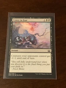 Magic the Gathering Modern Masters 2017 Cower in Fear - Picture 1 of 2