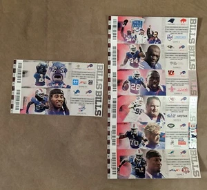 BUFFALO BILLS 2012 2013 FULL Season Ticket Stubs Chiefs Ravens 10 Total Tickets - Picture 1 of 2