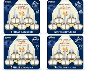 Glade PlugIns Scented Oil Refills, Air Freshener Citrus Orange Neroli Scent 20Pc - Picture 1 of 10