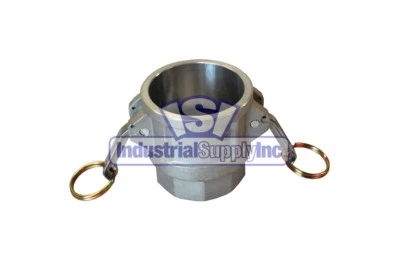 INDUSTRIAL SUPPLY Camlock | Female Camlock x Female NPT | 2" | Type D | Aluminum | 200D