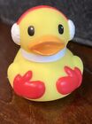 Winter Duck Infantino Fun Time Christmas Rubber Ducky Bath Toy Holiday Mitts 0M And 